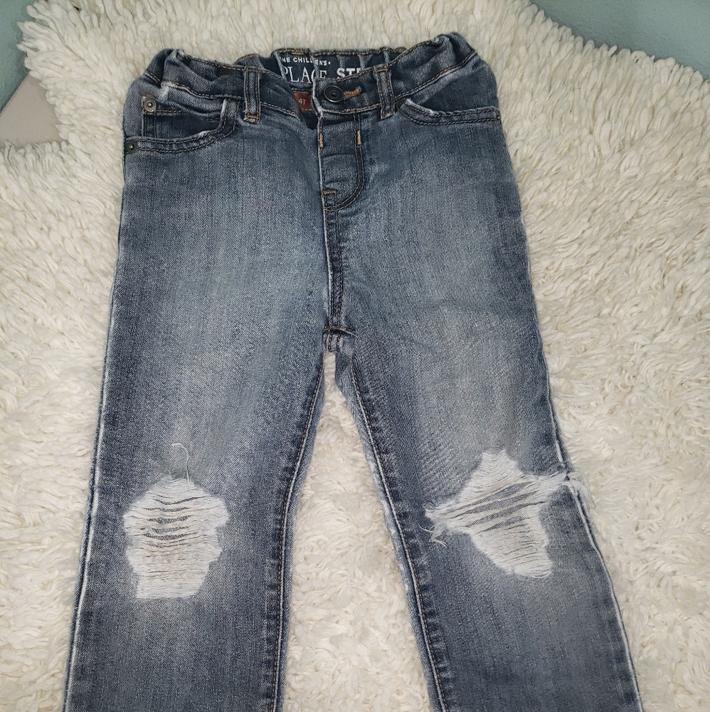*Boys Straight Fit Jeans, Size 4T*